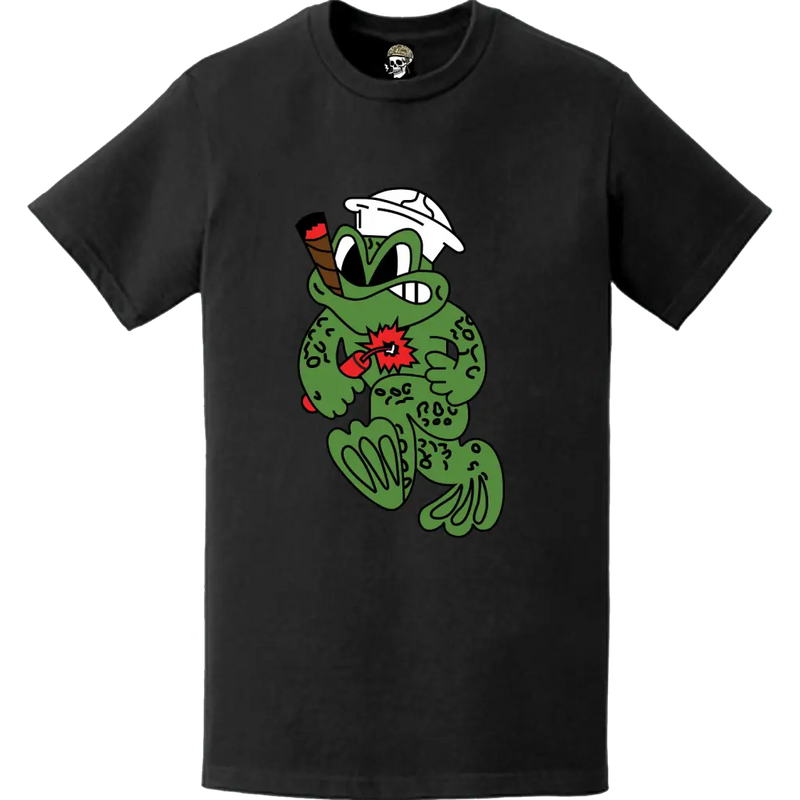 Freddy the Frog U.S. Navy UDT Logo Emblem T-Shirt