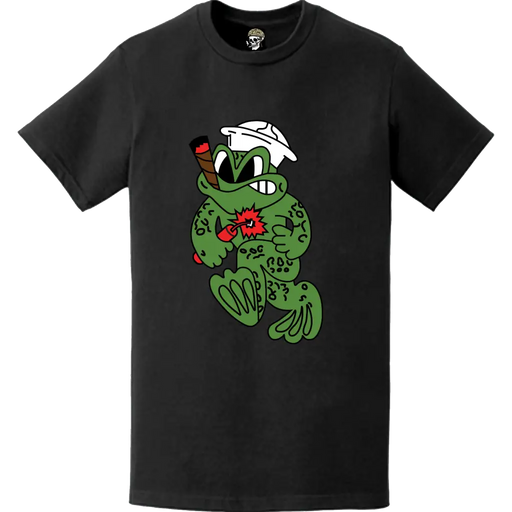 Freddy the Frog U.S. Navy UDT Logo Emblem T-Shirt Tactically Acquired   