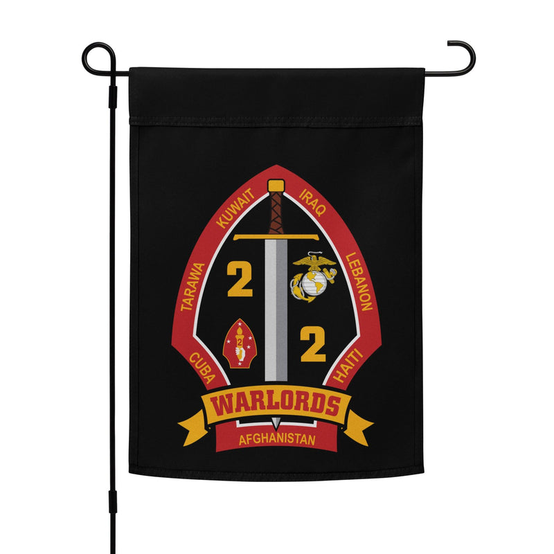 2/2 Marines Garden Flag