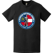 Georgia National Guard Logo Emblem T-Shirt Tactically Acquired   