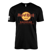 Vintage Hard Rock Cafe Baghdad T-Shirt Tactically Acquired Black Small