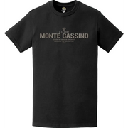 Historic Battle of Monte Cassino 1944 T-Shirt Tactically Acquired   