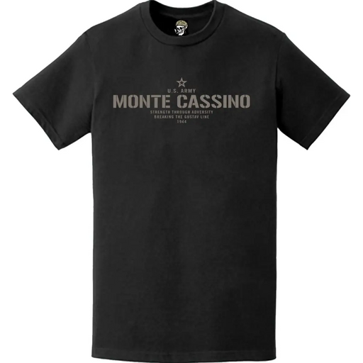 Historic Battle of Monte Cassino 1944 T-Shirt Tactically Acquired   