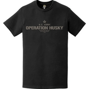 Historic Operation Husky 1943 T-Shirt Tactically Acquired   