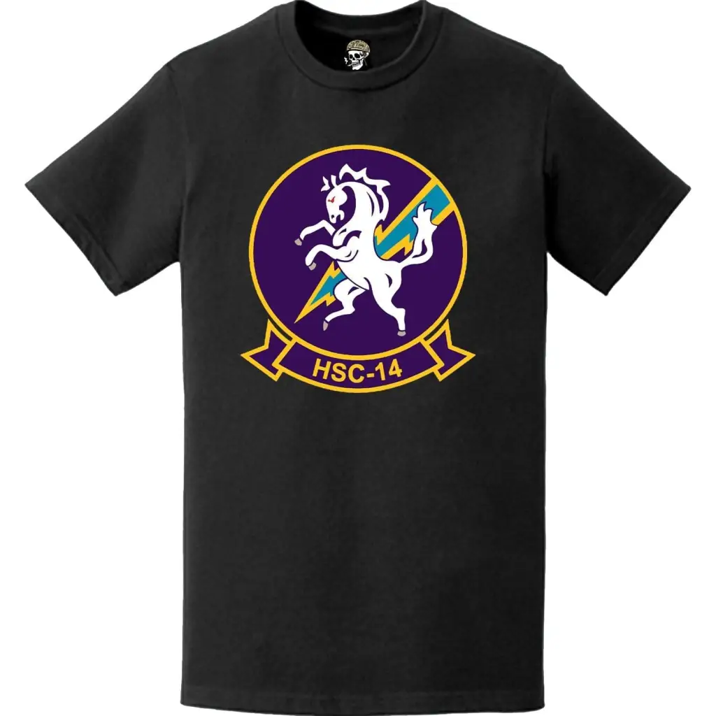 HSC-14 "Chargers" Emblem Logo T-Shirt Tactically Acquired   