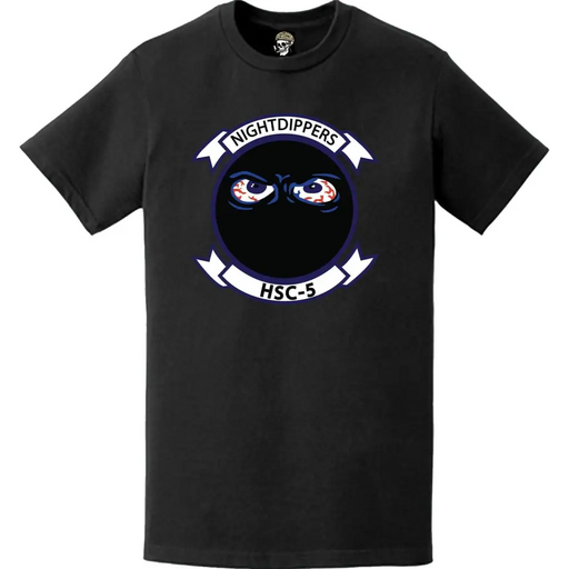 HSC-5 "Nightdippers" Emblem Logo T-Shirt Tactically Acquired   