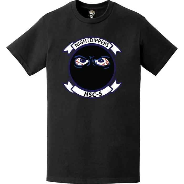 HSC-5 "Nightdippers" Emblem Logo T-Shirt Tactically Acquired   