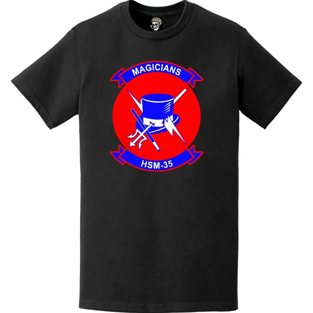HSM-35 "Magicians" Logo Emblem T-Shirt Tactically Acquired   
