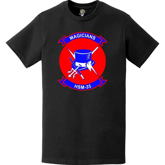 HSM-35 "Magicians" Logo Emblem T-Shirt Tactically Acquired   