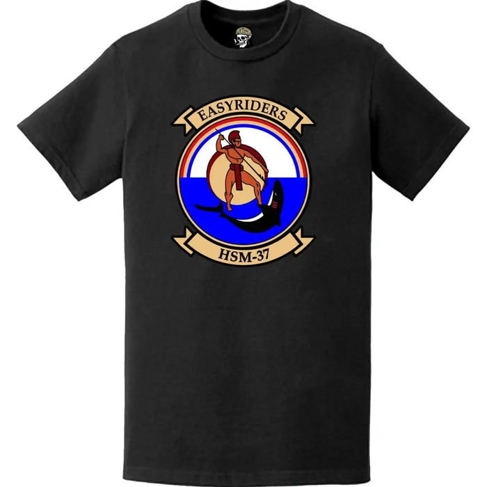 HSM-37 "Easyriders" Emblem Logo T-Shirt Tactically Acquired   