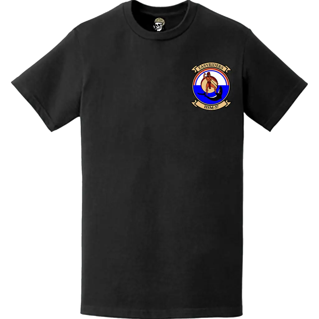 HSM-37 Patch Logo Decal Emblem Left Chest T-Shirt Tactically Acquired   