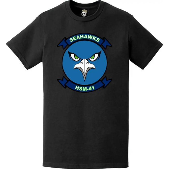 HSM-41 "Seahawks" Logo Emblem T-Shirt Tactically Acquired   