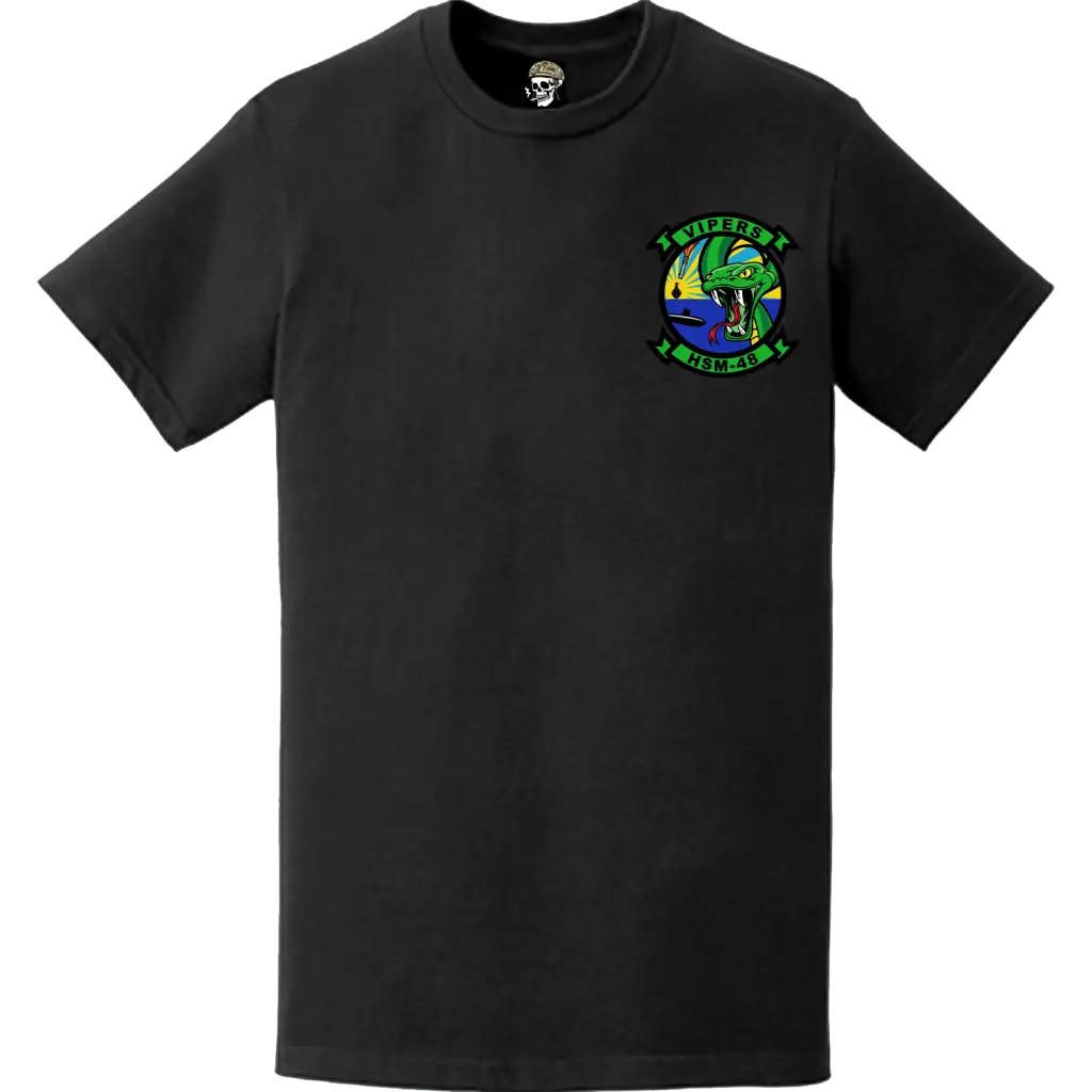 HSM-48 Patch Logo Decal Emblem Left Chest T-Shirt Tactically Acquired   