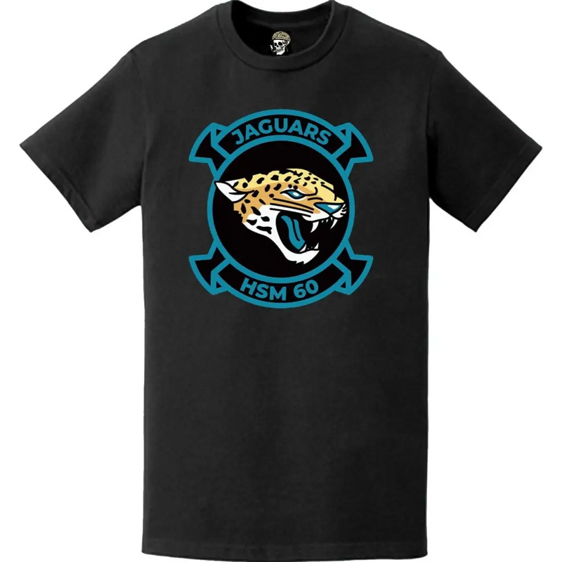 HSM-60 "Jaguars" Logo Emblem Crest Insignia T-Shirt