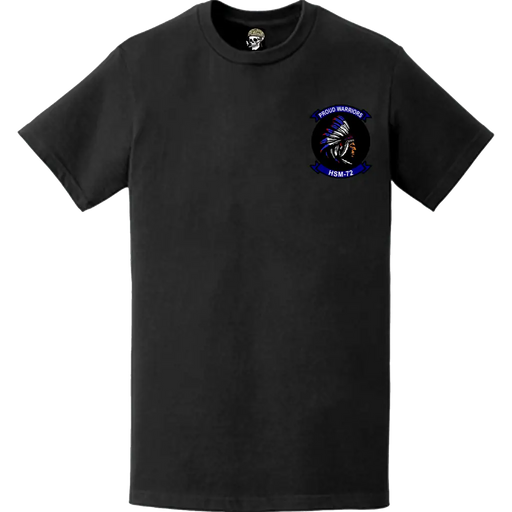 HSM-72 "Proud Warriors" Logo Emblem Left Chest T-Shirt Tactically Acquired   
