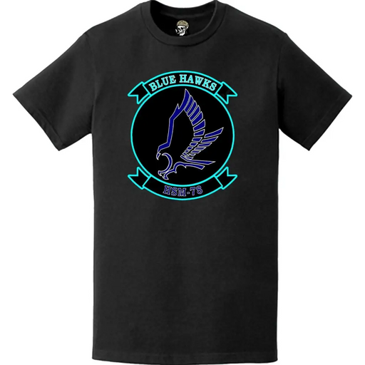 HSM-78 "Blue Hawks" Logo Emblem T-Shirt Tactically Acquired   