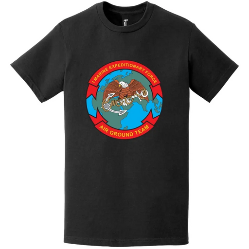 I Marine Expeditionary Force (I MEF) Logo Emblem T-Shirt Tactically Acquired   