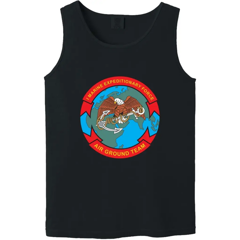 I Marine Expeditionary Force (I MEF) Unit Logo Emblem Tank Top