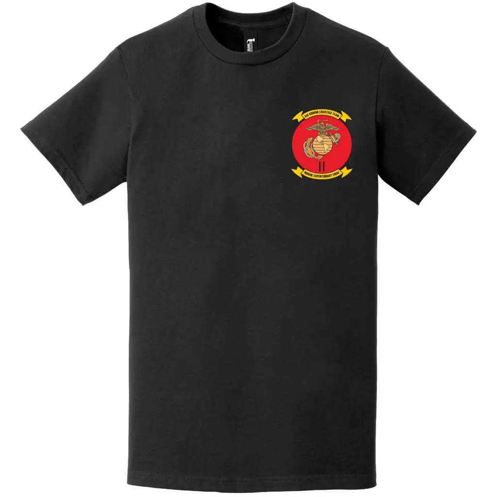 II Marine Expeditionary Force (II MEF) Left Chest Logo Emblem T-Shirt Tactically Acquired   