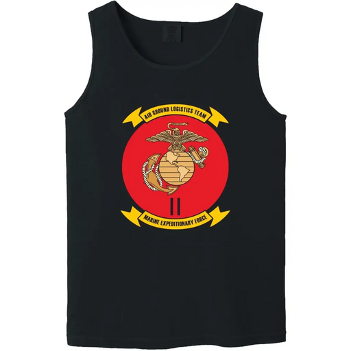 II Marine Expeditionary Force (II MEF) Unit Logo Emblem Tank Top Tactically Acquired   