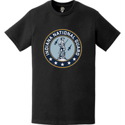 Indiana National Guard Logo Emblem T-Shirt Tactically Acquired   