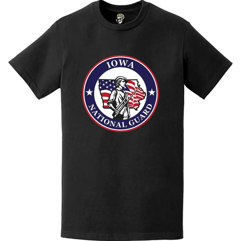Iowa National Guard Logo Emblem T-Shirt