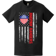 Jingpaw Rangers OSS Det 101 American Flag T-Shirt Tactically Acquired   