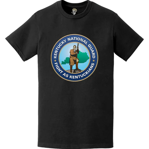Kentucky National Guard Logo Emblem T-Shirt Tactically Acquired   