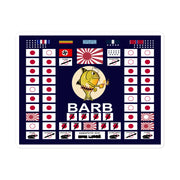 USS Barb SS-220 Battle Flag Sticker Decal Tactically Acquired 5.5″×5.5″  