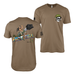 Greetings From Fort Sill Pin-Up Girl T-Shirt Tactically Acquired Woodland Brown Small