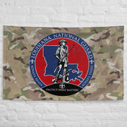 Louisiana National Guard Indoor Wall Flag Tactically Acquired   