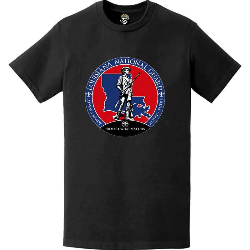 Louisiana National Guard Logo Emblem T-Shirt