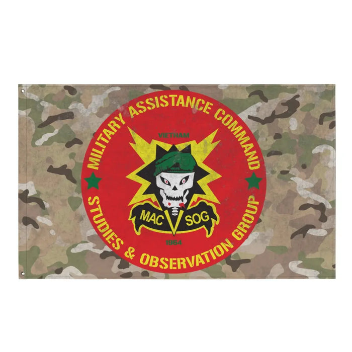MACV-SOG Vietnam War Special Operations Indoor Wall Flag Tactically Acquired Default Title  
