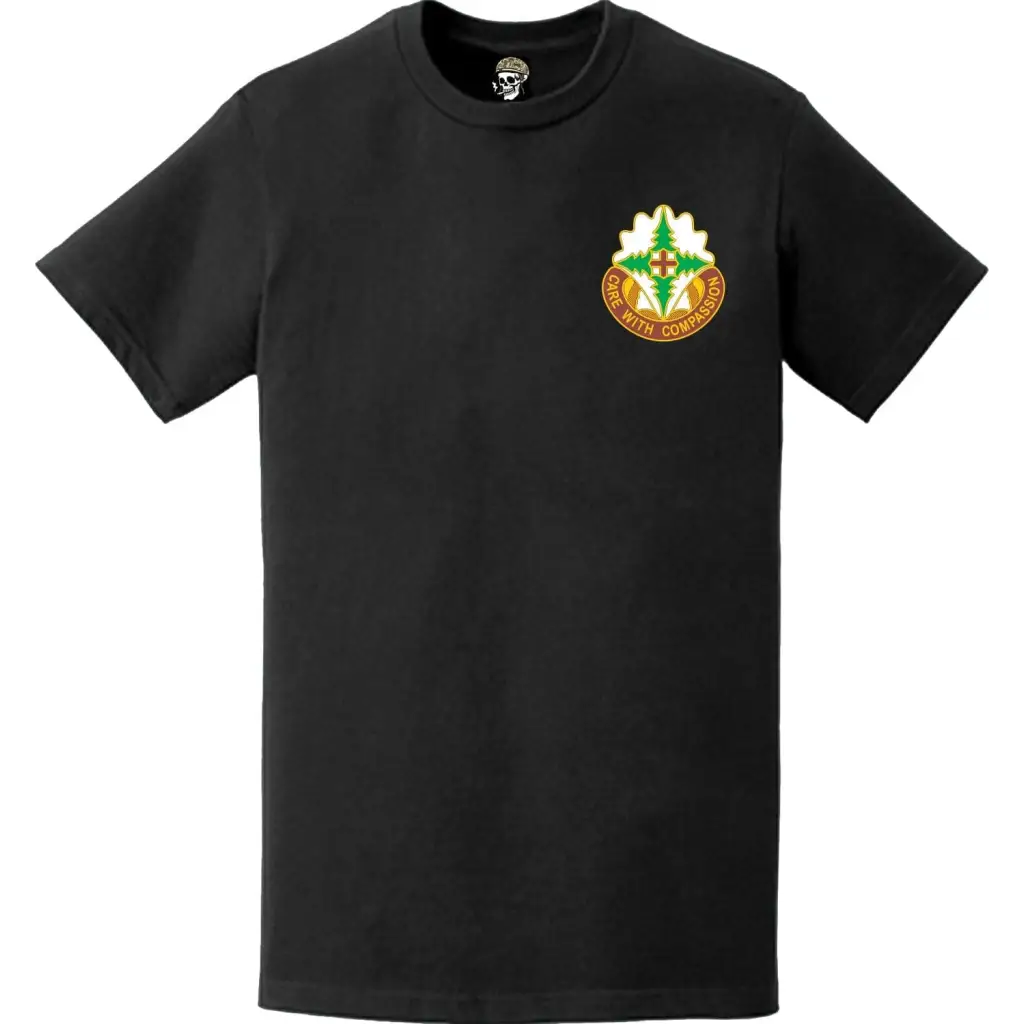 Madigan Army Medical Center Left Chest T-Shirt Tactically Acquired   