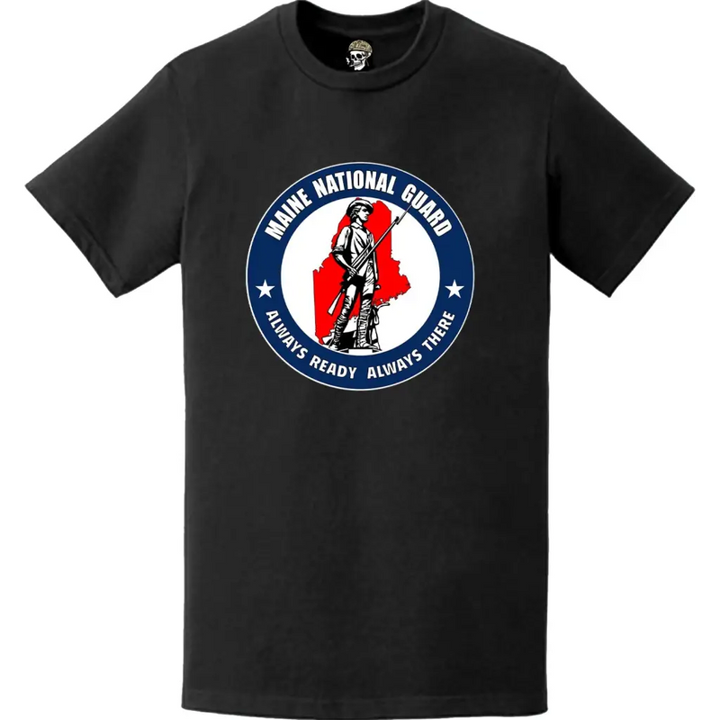 Maine National Guard Logo Emblem T-Shirt