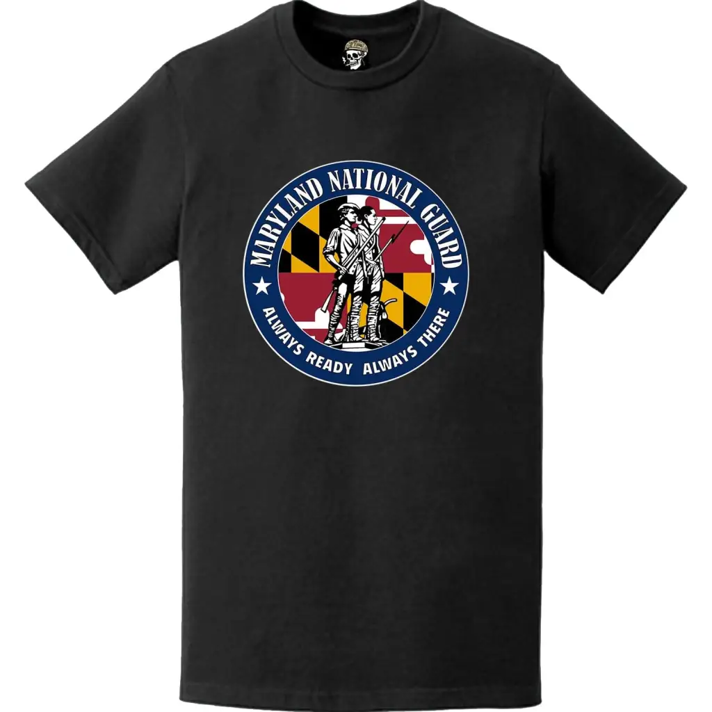 Maryland National Guard Logo T-Shirt Tactically Acquired   