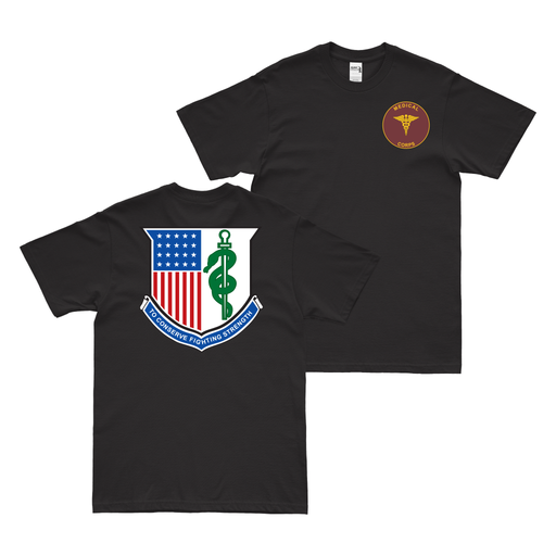 Double-Sided U.S. Army Medical Corps T-Shirt Tactically Acquired Black Small 