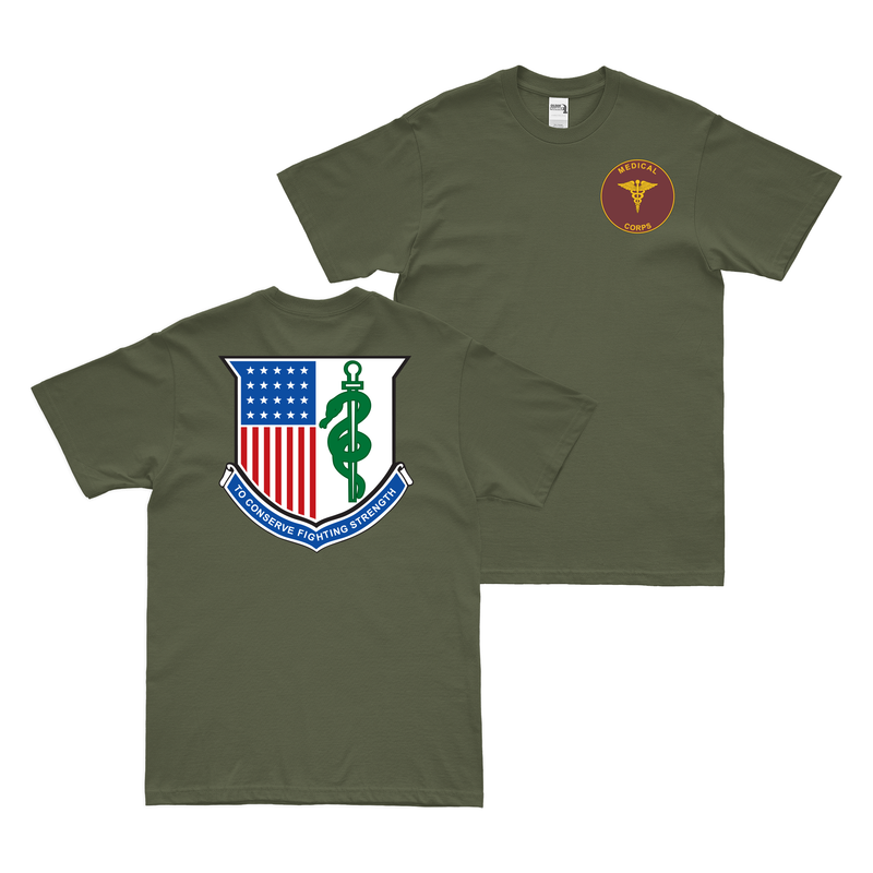 Double-Sided U.S. Army Medical Corps T-Shirt
