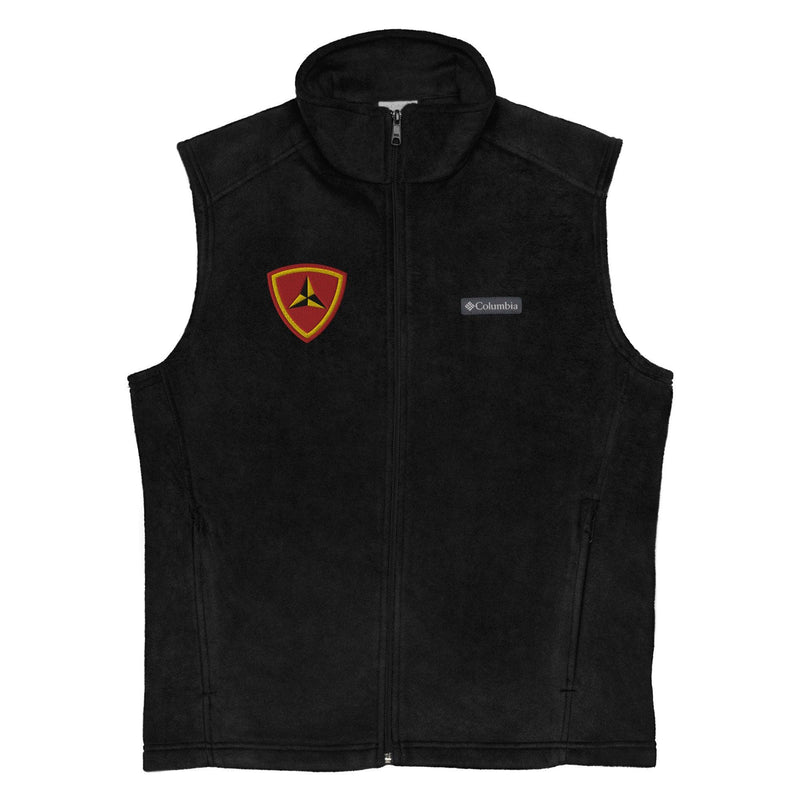 3rd Marine Division Men’s Embroidered Columbia® Fleece Vest