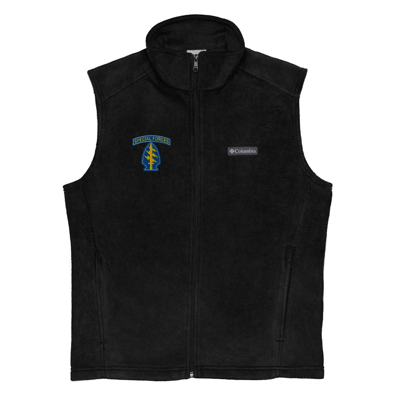 U.S. Army Special Forces Embroidered Men’s Columbia® Fleece Vest