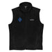 1st Marine Division Embroidered Men’s Columbia® Fleece Vest Tactically Acquired Black S 