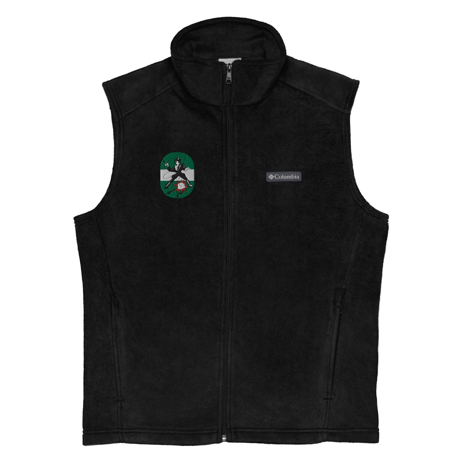 491st Bomb Group 'Ringmasters' Embroidered Men’s Columbia® Fleece Vest Tactically Acquired Black S 