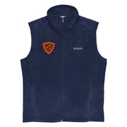 3rd Marine Division Men’s Embroidered Columbia® Fleece Vest Tactically Acquired Collegiate Navy S 