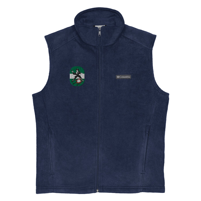 491st Bomb Group 'Ringmasters' Embroidered Men’s Columbia® Fleece Vest Tactically Acquired Collegiate Navy S 