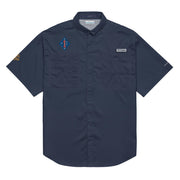1st Marine Division Men’s Columbia® Short Sleeve Button Shirt Tactically Acquired   