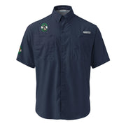 491st Bomb Group 854th BS Embroidered Men’s Columbia® Button Shirt Tactically Acquired Collegiate Navy S 