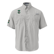 491st Bomb Group 854th BS Embroidered Men’s Columbia® Button Shirt Tactically Acquired Cool Grey S 