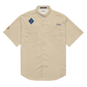 1st Marine Division Men’s Columbia® Short Sleeve Button Shirt Tactically Acquired   
