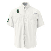 491st Bomb Group 854th BS Embroidered Men’s Columbia® Button Shirt Tactically Acquired White S 