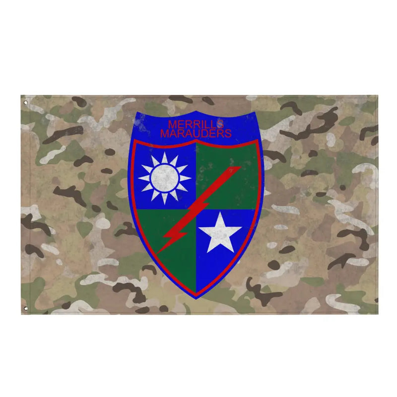 Merrill's Marauders Commemorative WW2 Indoor Wall Flag